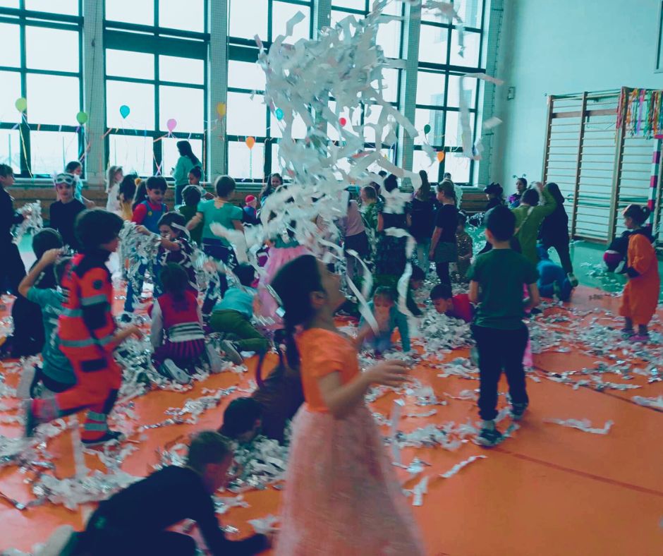 Animacje na balu karnawałowym